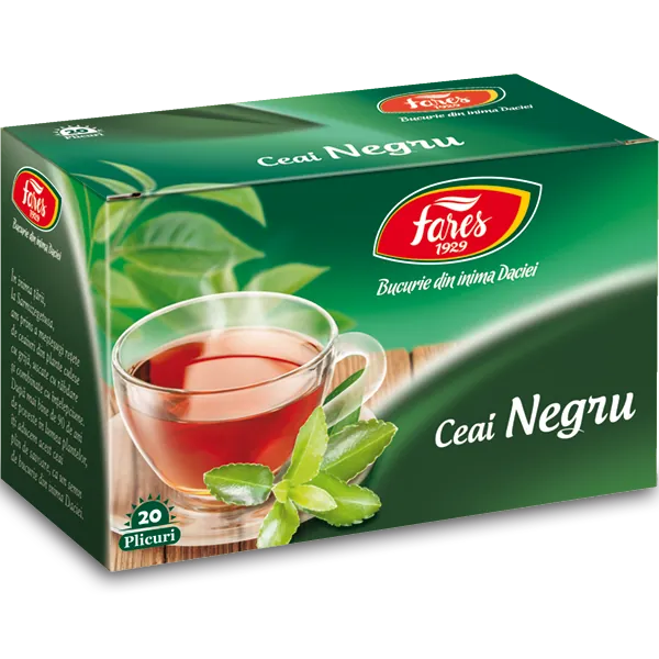 Ceaiurile Lumii ceai negru 20plicuri, Fares