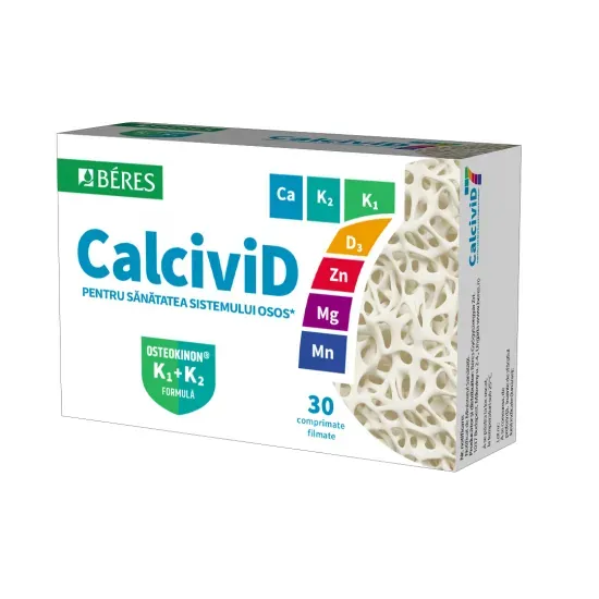 CalciviD 7, 30 comprimate filmate, Beres
