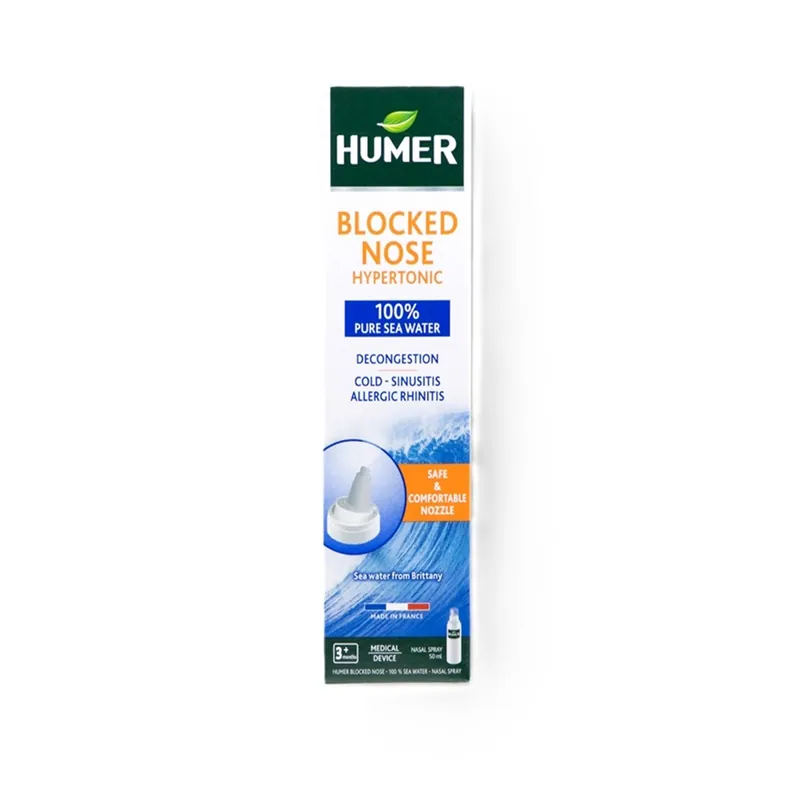 Spray nazal decongestionant Blocked Nose, 50 ml, Humer