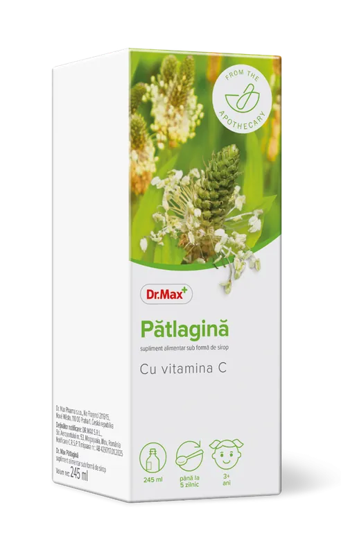 Dr. Max Sirop de Patlagina, 245ml