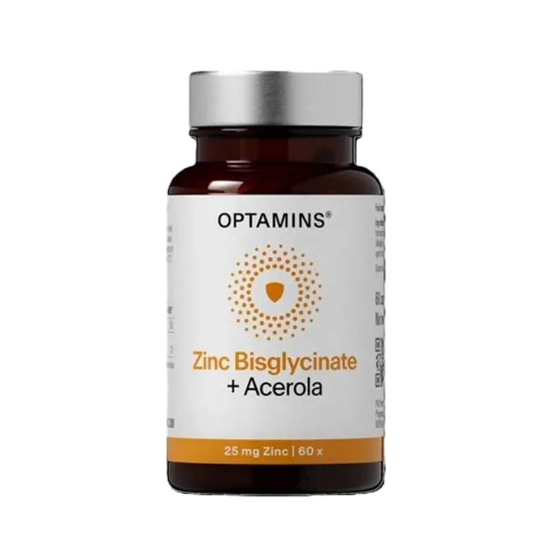 OPTAMINS ZINC BISGLICINAT + ACEROLA 60 CAPSULE