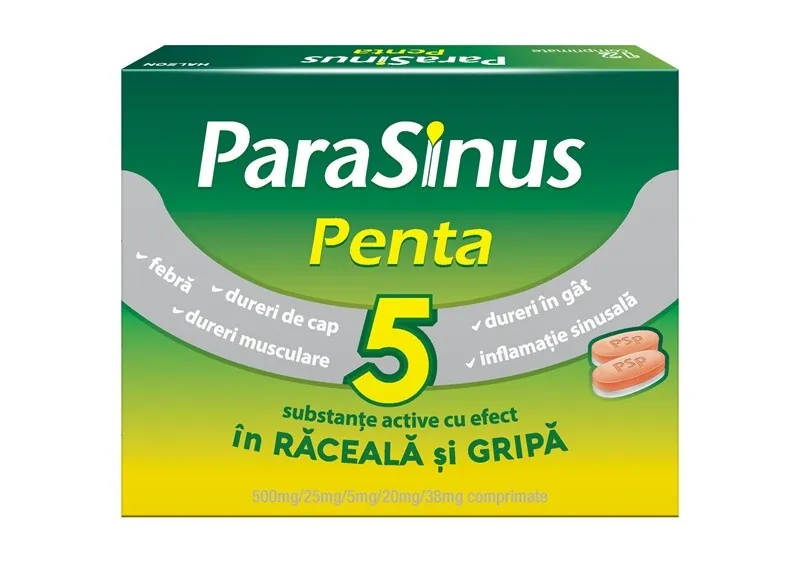 PARASINUS PENTA 12 COMPRIMATE