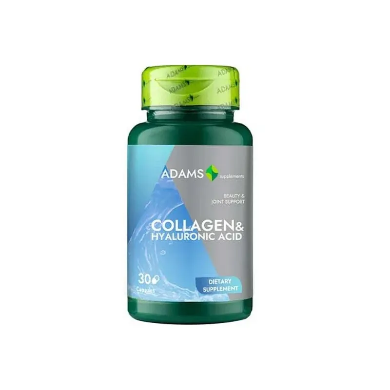 Collagen si Acid Hialuronic 30 capsule Adams Vision