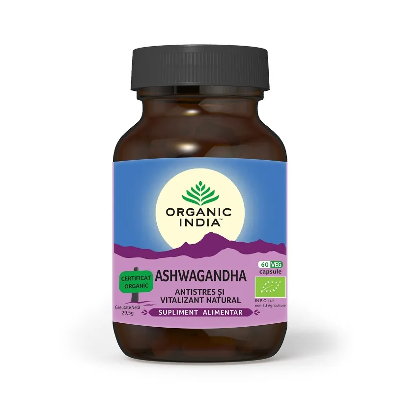 Ashwagandha Bio, 60 capsule, Organic India