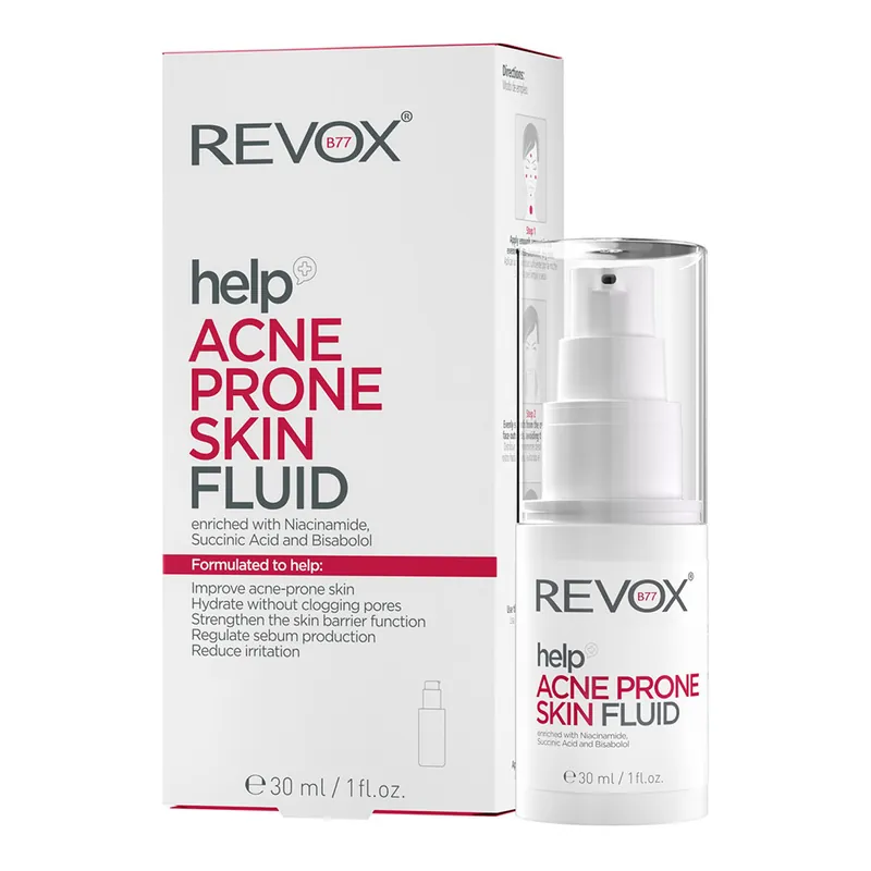 Acne Prone Skin Fluid, 30ml, Revox