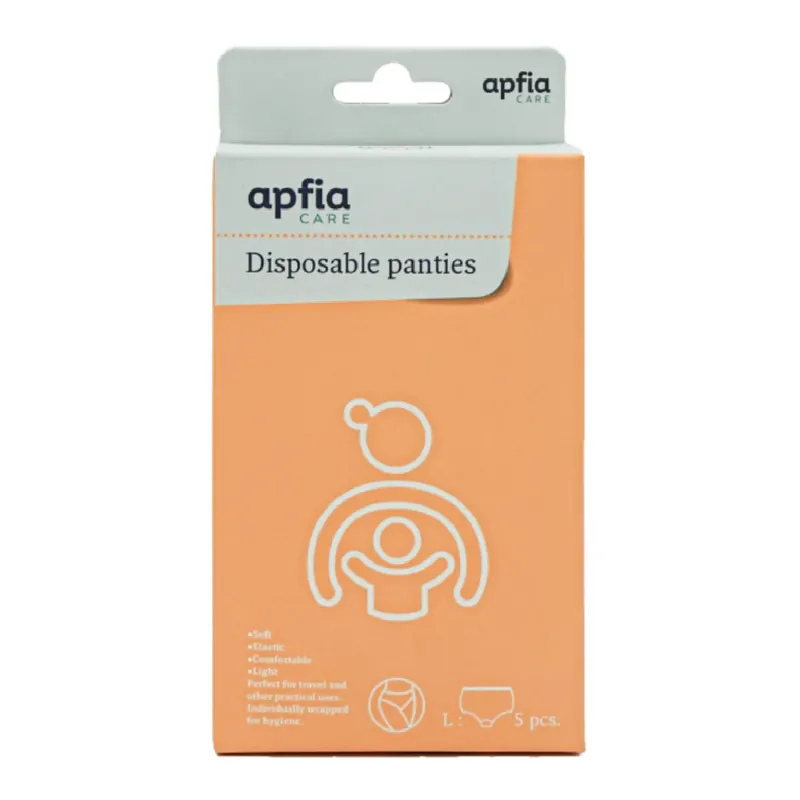 Chiloti de unica folosinta, Marimea XL, 5 bucati, Apfia Care