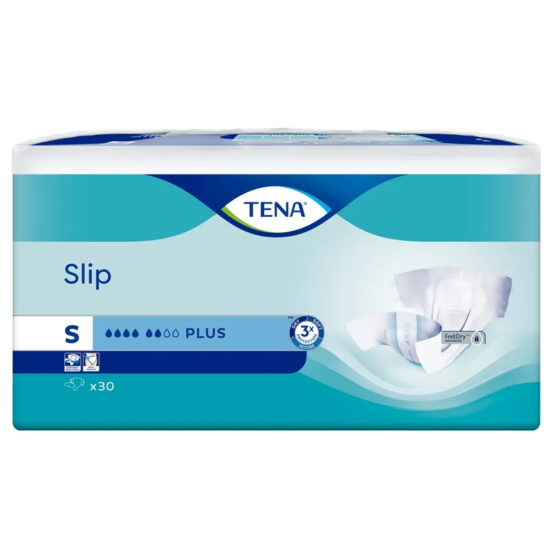 Scutece pentru adulti Slip Plus, Small, 30 bucati, Tena