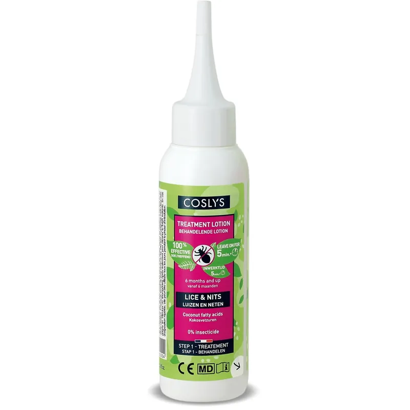 Lotiune tratament pentru paduchi si lindini, 100 ml, Coslys