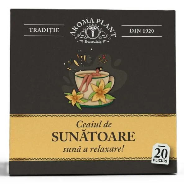 Ceai de sunatoare, 20 plicuri, Aroma Plant
