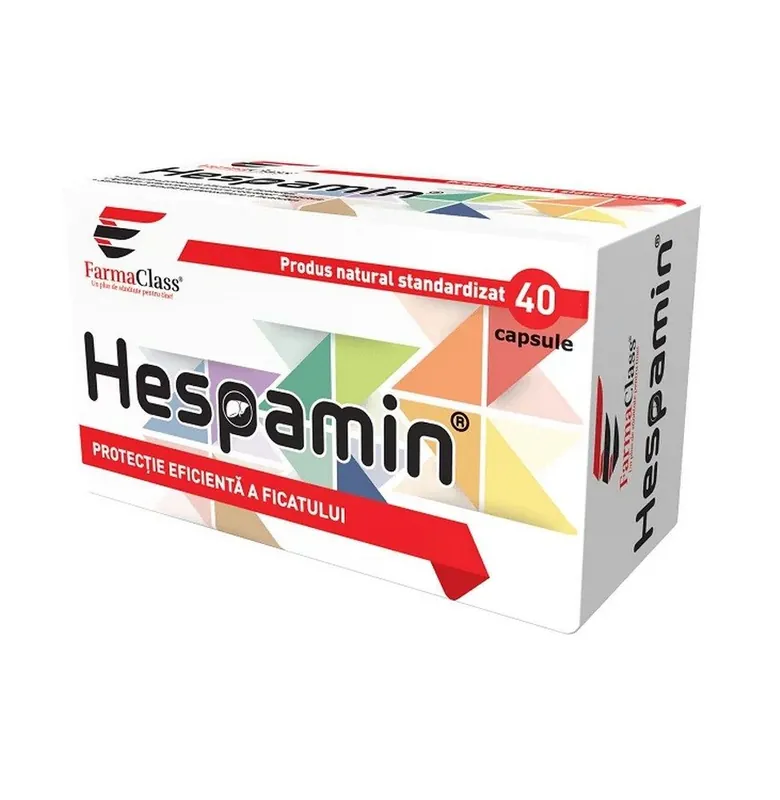 Hespamin, 40 capsule, FarmaClass