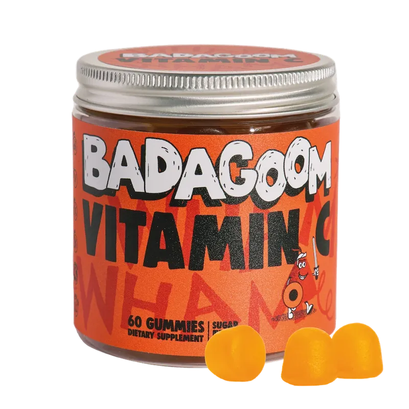 Vitamin C, 60 jeleuri gumate, Badagoom