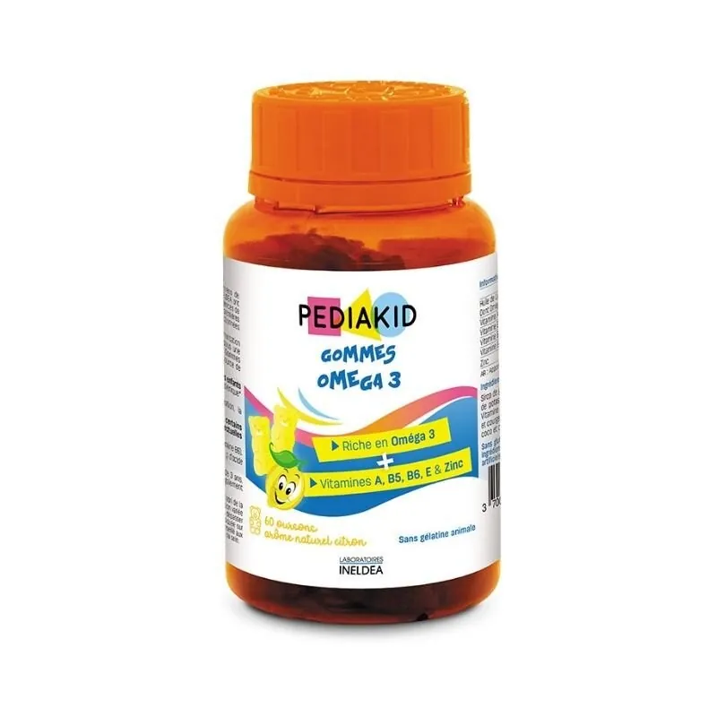 PEDIAKID GOMMES OMEGA 3 60JELEURI
