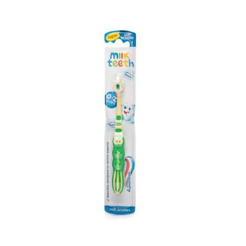 Periuta de dinti pentru copii Milk Teeth 0-2 ani, Soft, Aquafresh