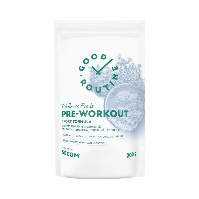 Pre-Workout Sport Formula Good Routine, 200 g, Secom