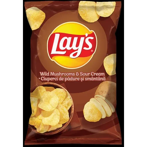 Lay's Chips Ciuperci Smantana 140g