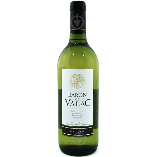Baron De Valac Valac Vin Alb Demisec Airen Ugni Blanc 750ml