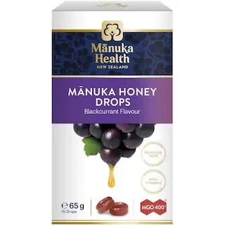 Manuka Health Bomboane Miere Health Coacaze Mgo 65g