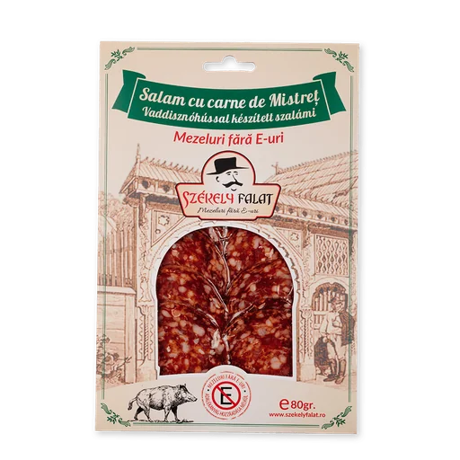 Szekely Falat Salam Falat Carne Mistret Feliat 80g