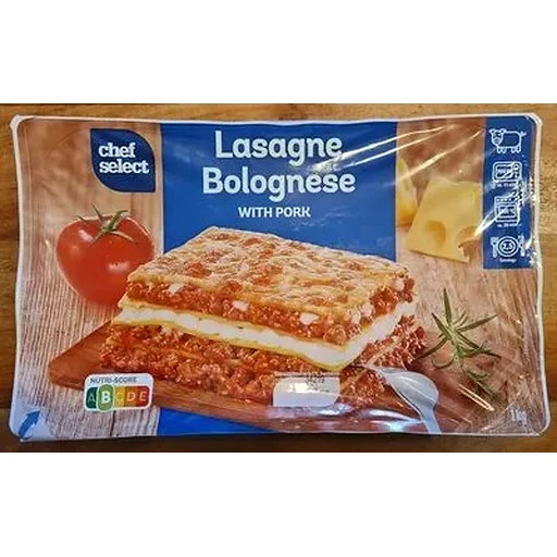 Chef Select Lasagna Bolognese Porc Select