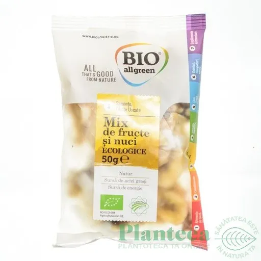 Bio Allgreen Allgreen Eco Mix Fructe Nuci Bio 50g