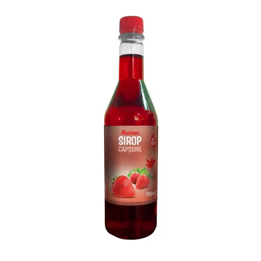 Auchan Sirop Capsuni Banana 600ml