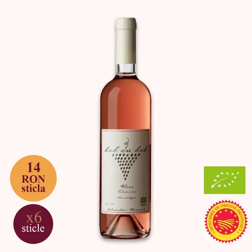 Bio Bob Cu Bob Bob Cabernet Sauvignon Rose Demisec Bio Cabernet_sauvignon 750ml