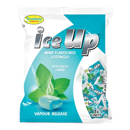 Ice Up Up Bomboane Racoritoare Umplute 90g