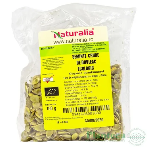 Naturalia Seminte Eco Dovleac 150g
