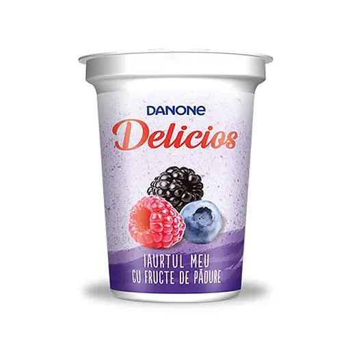 Danone Iaurt Delicios Banana Fructe Padure 8buc
