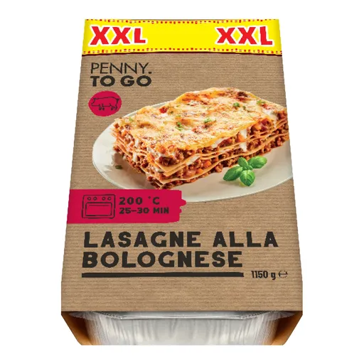 Penny To Go Lasagna Bolognese XXL 1150g