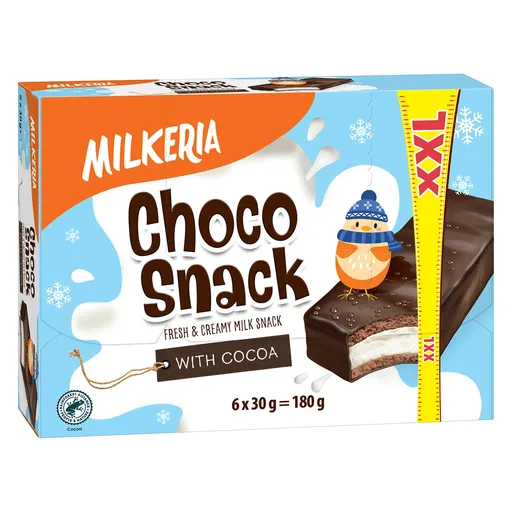 Milkeria XXL Milk Snack Cacao 6x30g