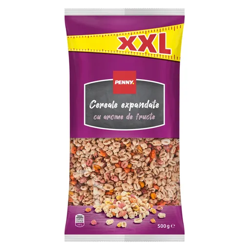 PENNY XXL Cereale Expandate Fructe 500g