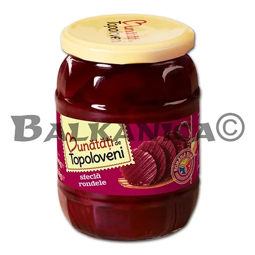 Bunatati de Topoloveni Topoloveni Sfecla Rosie Fasii 690g
