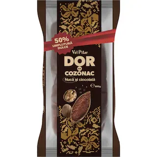 Dor De Cozonac Cozonac Nuca Ciocolata 600g