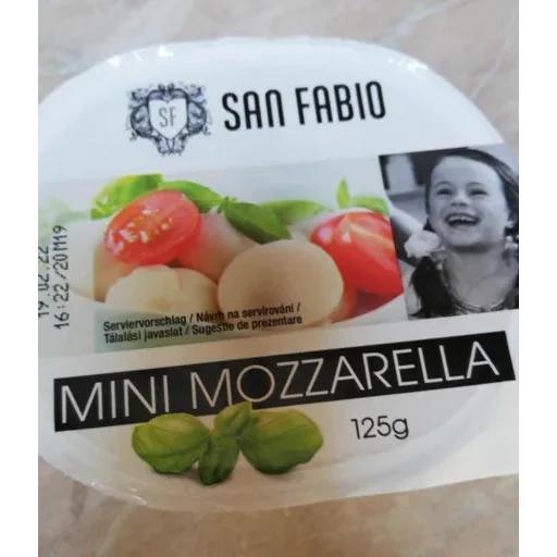 San Fabio Fabio Mozzarella Mini 125g
