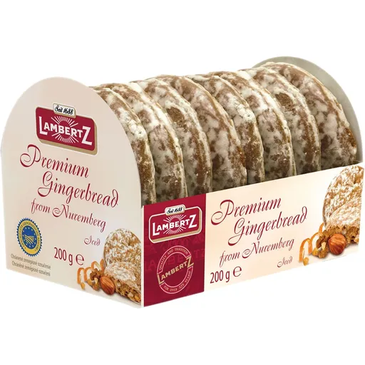 Lambertz Turta Dulce Inimi Umplutura Caise Inima 150g
