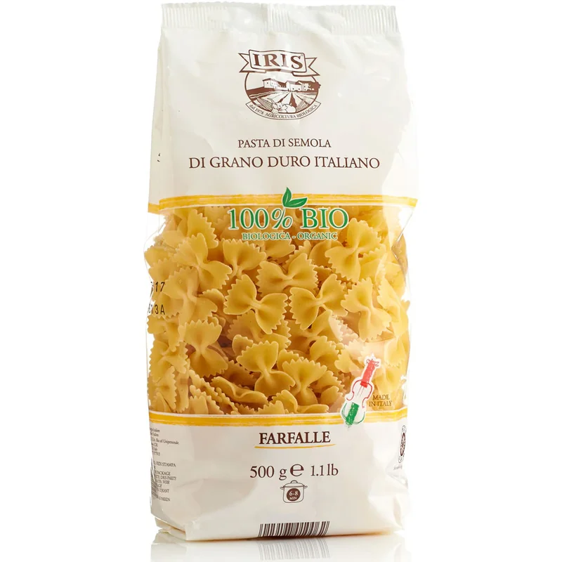 K-Gold Gold Farfalle Grau Dur 500g