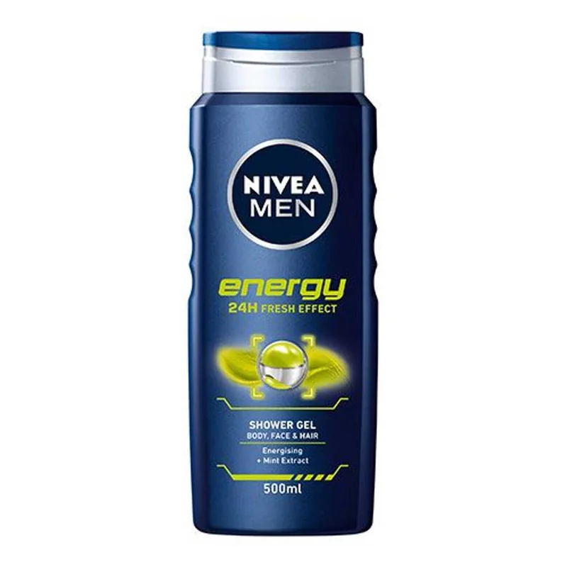 Nivea Gel Dus Men Energy Barbati 500ml