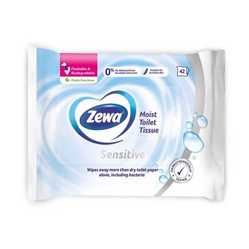 Zewa Hartie Igienica Umeda Pure Aloe Natural 42buc
