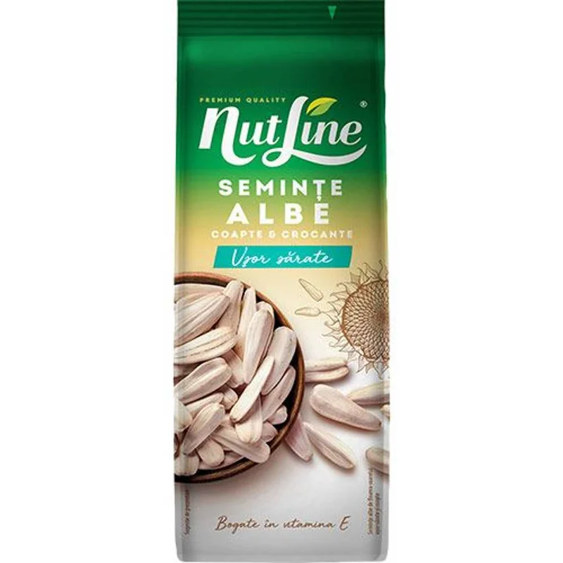 NUTLINE Seminte Albe Prajite Sarate 200g
