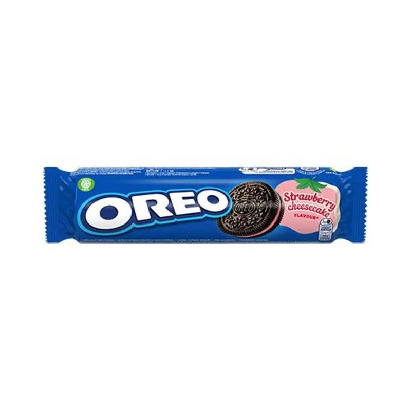 Oreo Biscuiti Capsuni Cheesecake 154g