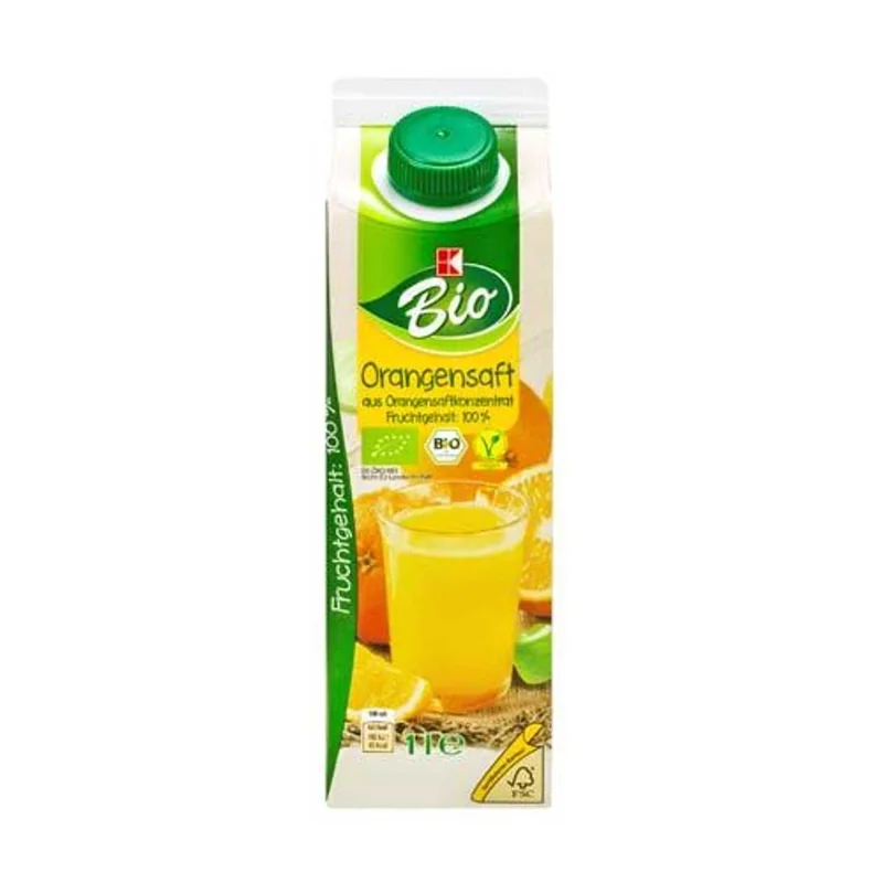 K-Bio Suc Portocale Tpk Bio 0% 1000ml