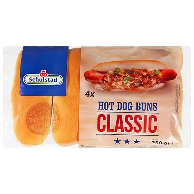 Schulstad Chifle Hot Dog Simple Hotdog 4x62.5g
