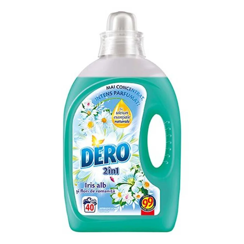 Dero 2in1 Deterg Lichid Iris 2000ml