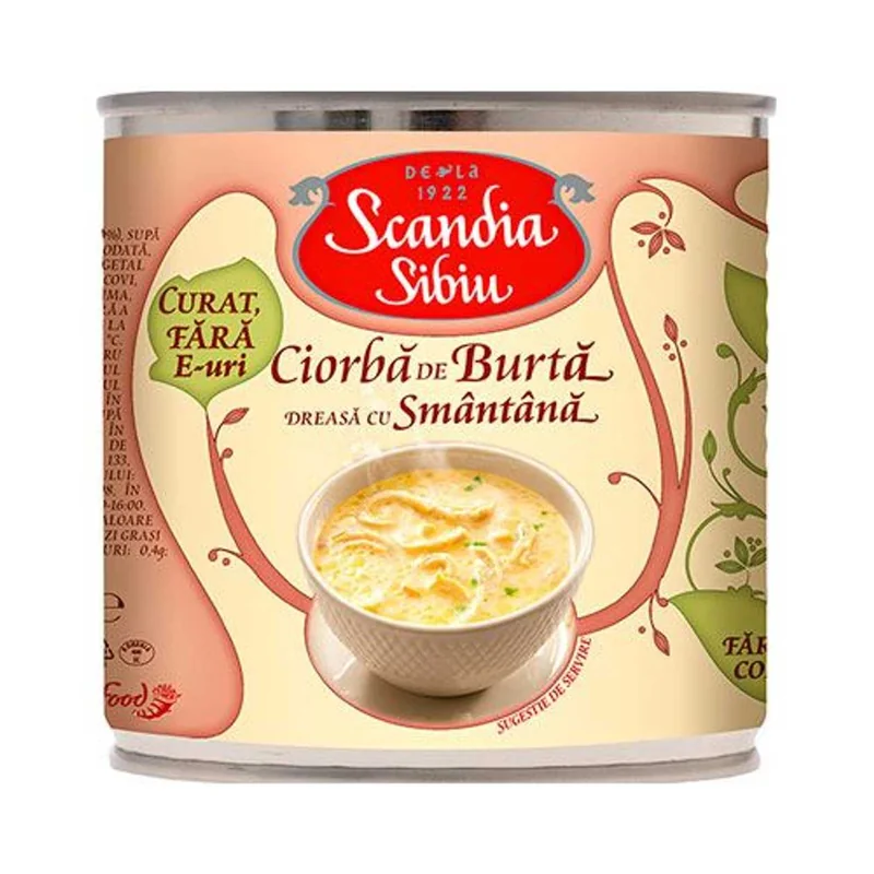 SCANDIA SIBIU Sibiu Ciorba Burta 820g