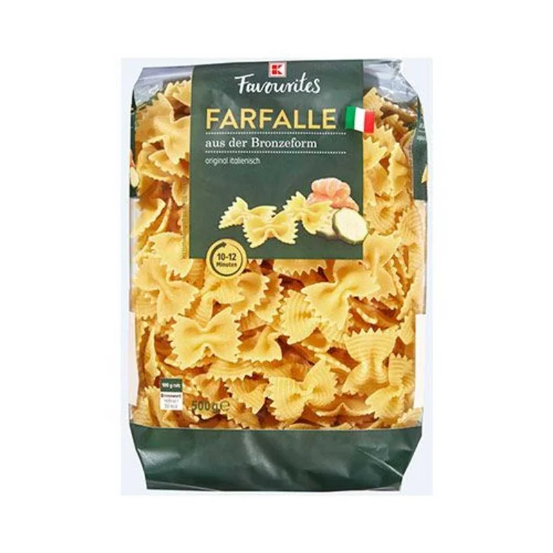 K-Fav Farfalle Grau Dur 500g