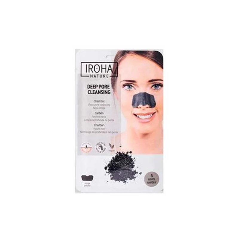Iroha Plasturi Nas Detox Charcoal 5buc