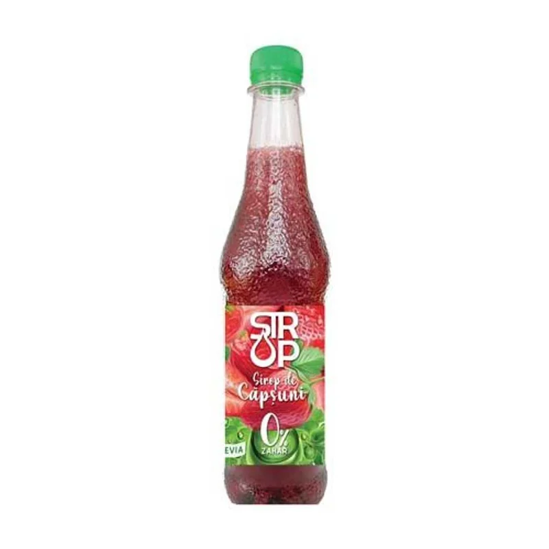 Strop Sirop Capsuni Zahar 0% Pet 500ml