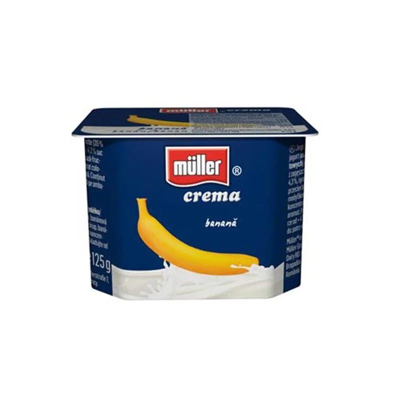 Cream Iaurt Banana 125g 1.9%