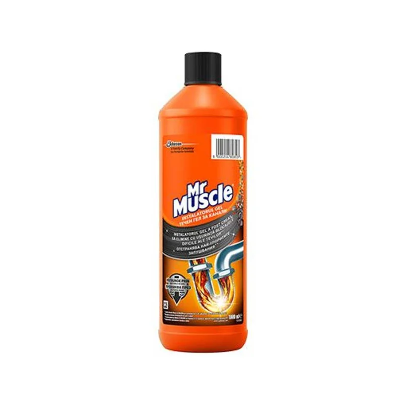 MR. MUSCLE Gel Hidraulic Desfundare Tevi 1000ml